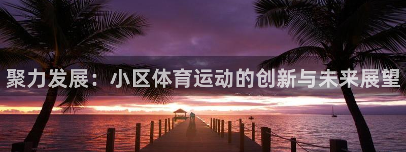 哈哈体育下载：聚力发展：小区体育运动的创新与未来展望